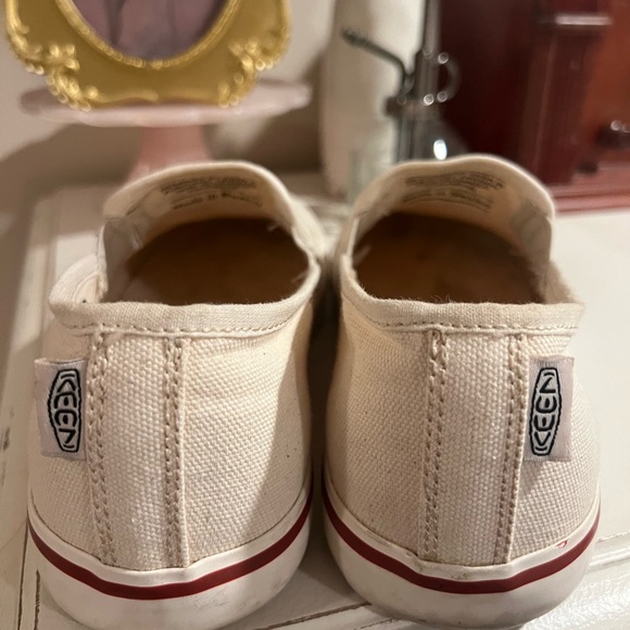 Keen Women's Cream Slip-On Flats - Picture 3 of 5